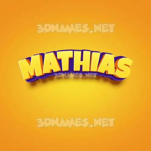 mathias in Orange Toon style - 3D name wallpaper mathias in Orange Toon style - 3D name wallpaper