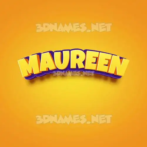 maureen in Orange Toon style - 3D name wallpaper maureen in Orange Toon style - 3D name wallpaper