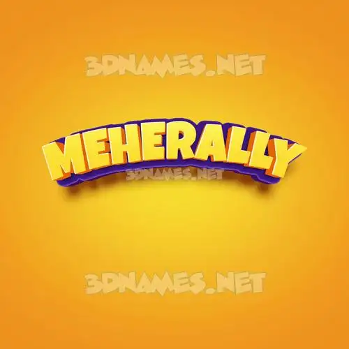 meherally in Orange Toon style - 3D name wallpaper meherally in Orange Toon style - 3D name wallpaper