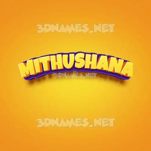mithushana in Orange Toon style - 3D name wallpaper mithushana in Orange Toon style - 3D name wallpaper