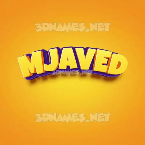 mjaved in Orange Toon style - 3D name wallpaper mjaved in Orange Toon style - 3D name wallpaper
