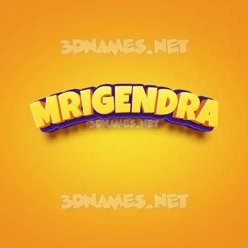 mrigendra in Orange Toon style - 3D name wallpaper mrigendra in Orange Toon style - 3D name wallpaper