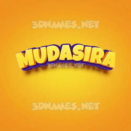 mudasira in Orange Toon style - 3D name wallpaper mudasira in Orange Toon style - 3D name wallpaper