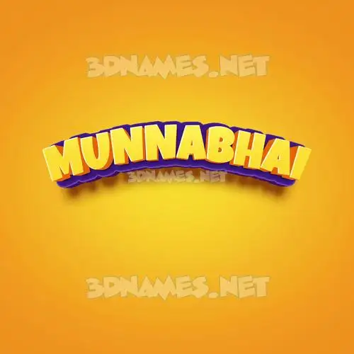 munnabhai in Orange Toon style - 3D name wallpaper munnabhai in Orange Toon style - 3D name wallpaper