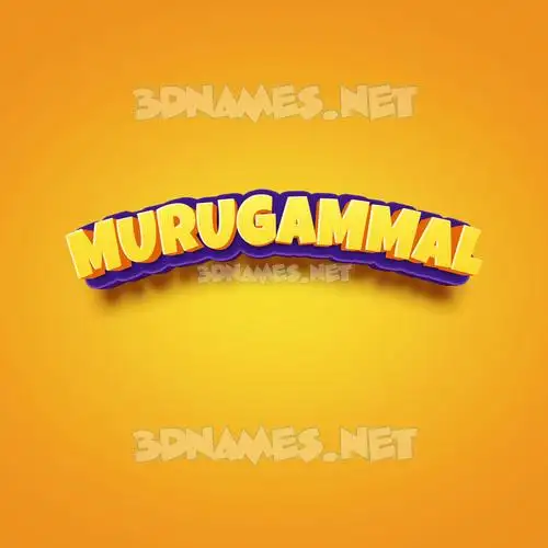 murugammal in Orange Toon style - 3D name wallpaper murugammal in Orange Toon style - 3D name wallpaper