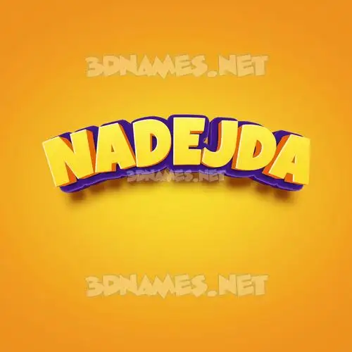 nadejda in Orange Toon style - 3D name wallpaper nadejda in Orange Toon style - 3D name wallpaper