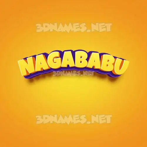 nagababu in Orange Toon style - 3D name wallpaper nagababu in Orange Toon style - 3D name wallpaper