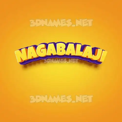 nagabalaji in Orange Toon style - 3D name wallpaper nagabalaji in Orange Toon style - 3D name wallpaper