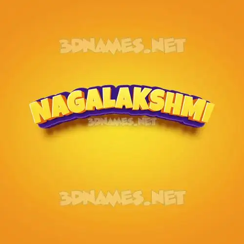 nagalakshmi in Orange Toon style - 3D name wallpaper nagalakshmi in Orange Toon style - 3D name wallpaper