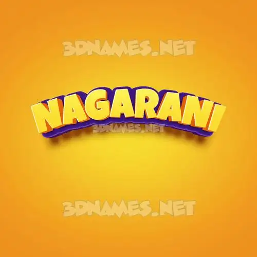 nagarani in Orange Toon style - 3D name wallpaper nagarani in Orange Toon style - 3D name wallpaper