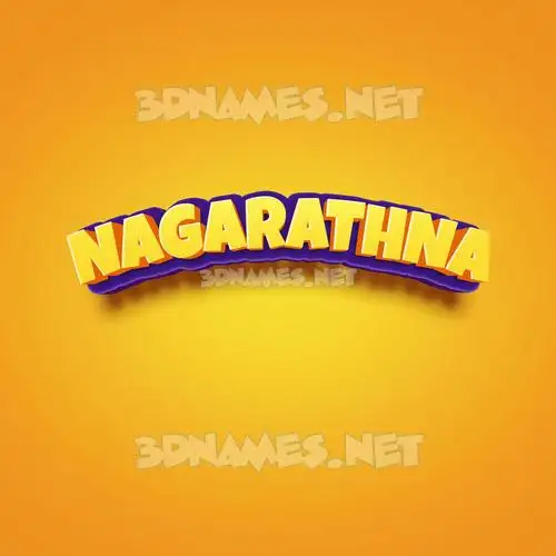 nagarathna in Orange Toon style - 3D name wallpaper nagarathna in Orange Toon style - 3D name wallpaper