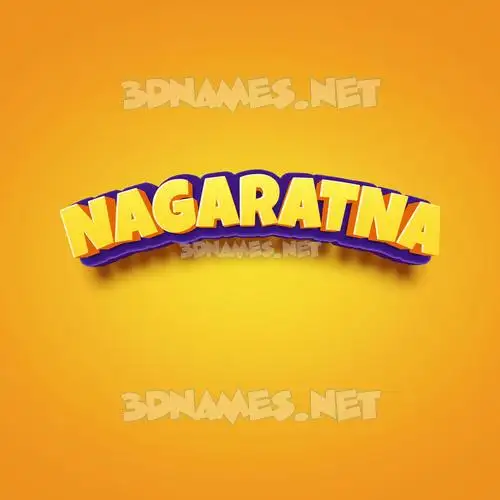 nagaratna in Orange Toon style - 3D name wallpaper nagaratna in Orange Toon style - 3D name wallpaper