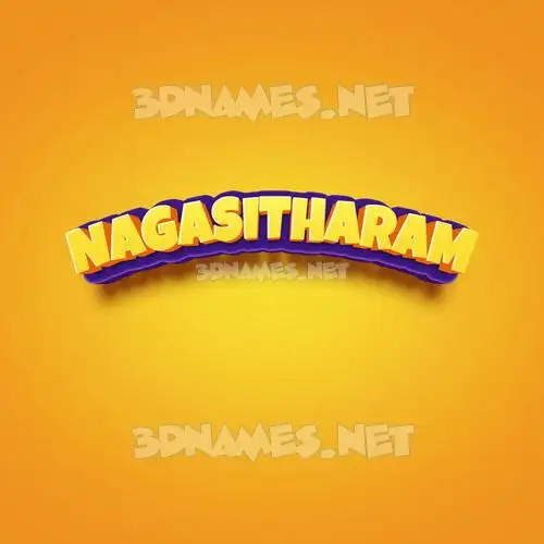 nagasitharam in Orange Toon style - 3D name wallpaper nagasitharam in Orange Toon style - 3D name wallpaper