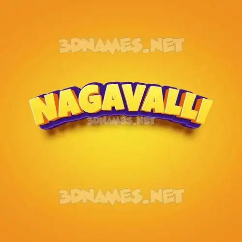 nagavalli in Orange Toon style - 3D name wallpaper nagavalli in Orange Toon style - 3D name wallpaper