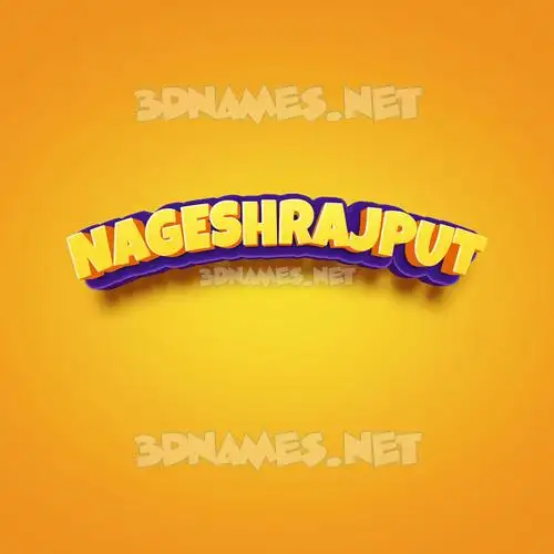 nageshrajput in Orange Toon style - 3D name wallpaper nageshrajput in Orange Toon style - 3D name wallpaper