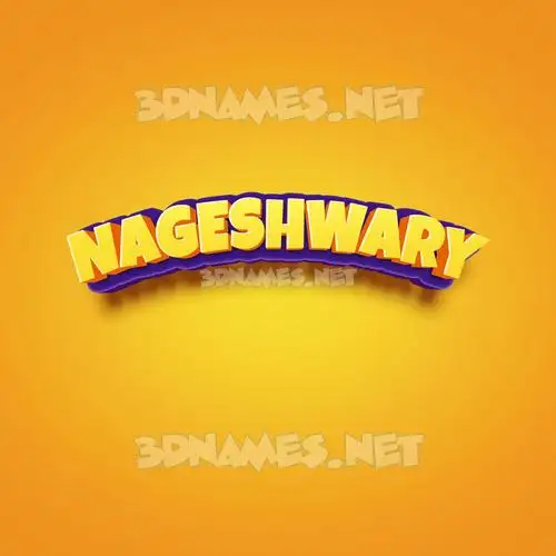nageshwary in Orange Toon style - 3D name wallpaper nageshwary in Orange Toon style - 3D name wallpaper