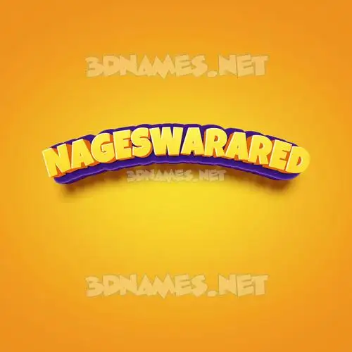 nageswarared in Orange Toon style - 3D name wallpaper nageswarared in Orange Toon style - 3D name wallpaper
