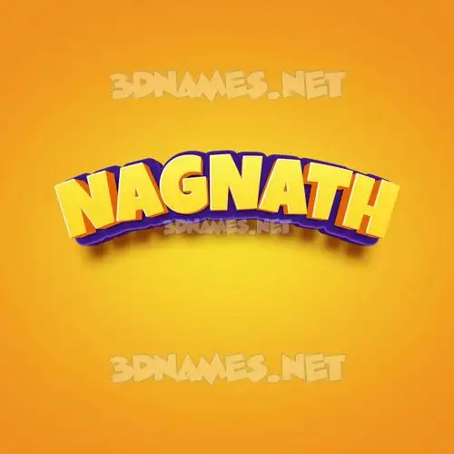nagnath in Orange Toon style - 3D name wallpaper nagnath in Orange Toon style - 3D name wallpaper
