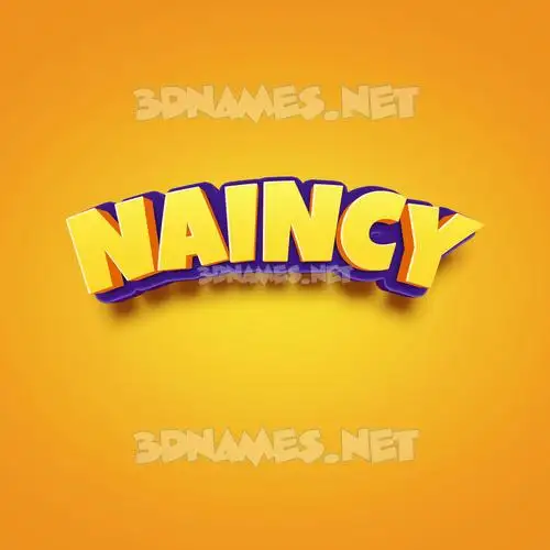 naincy in Orange Toon style - 3D name wallpaper naincy in Orange Toon style - 3D name wallpaper
