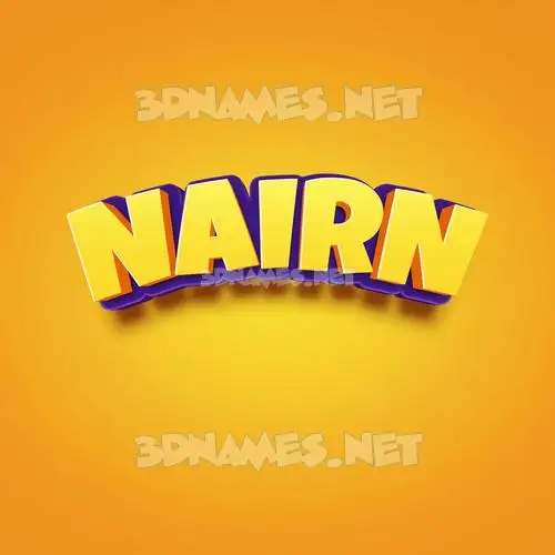 nairn in Orange Toon style - 3D name wallpaper nairn in Orange Toon style - 3D name wallpaper