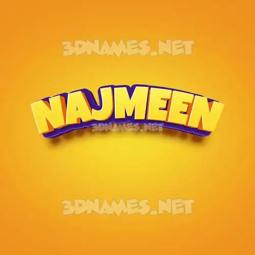 najmeen in Orange Toon style - 3D name wallpaper najmeen in Orange Toon style - 3D name wallpaper