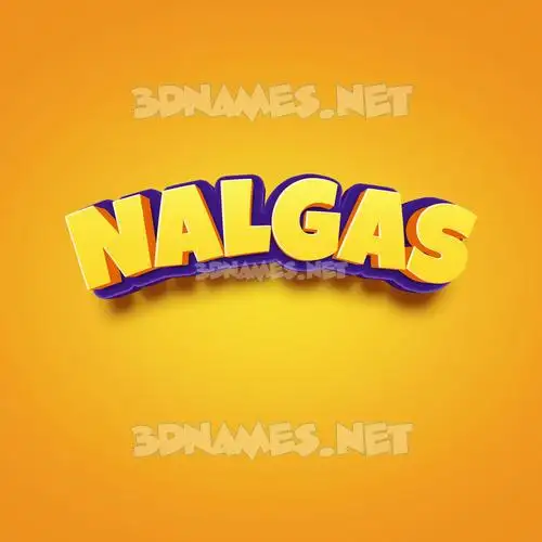 nalgas in Orange Toon style - 3D name wallpaper nalgas in Orange Toon style - 3D name wallpaper