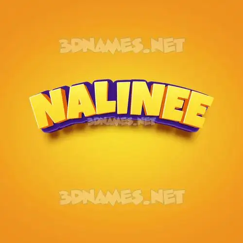 nalinee in Orange Toon style - 3D name wallpaper nalinee in Orange Toon style - 3D name wallpaper
