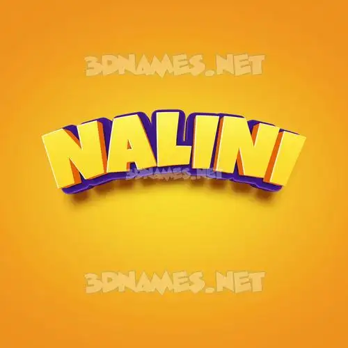 nalini in Orange Toon style - 3D name wallpaper nalini in Orange Toon style - 3D name wallpaper