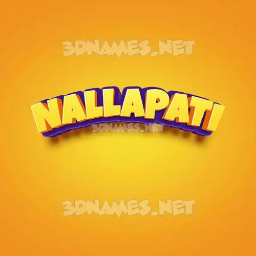 nallapati in Orange Toon style - 3D name wallpaper nallapati in Orange Toon style - 3D name wallpaper