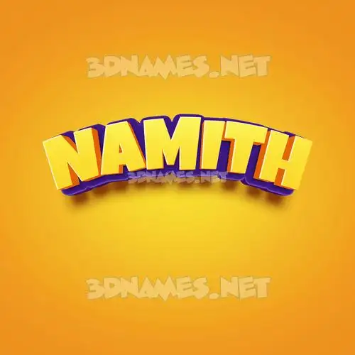 namith in Orange Toon style - 3D name wallpaper namith in Orange Toon style - 3D name wallpaper