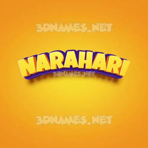 narahari in Orange Toon style - 3D name wallpaper narahari in Orange Toon style - 3D name wallpaper