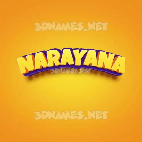 narayana in Orange Toon style - 3D name wallpaper narayana in Orange Toon style - 3D name wallpaper