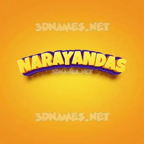 narayandas in Orange Toon style - 3D name wallpaper narayandas in Orange Toon style - 3D name wallpaper