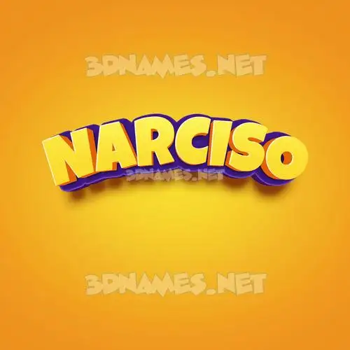 narciso in Orange Toon style - 3D name wallpaper narciso in Orange Toon style - 3D name wallpaper