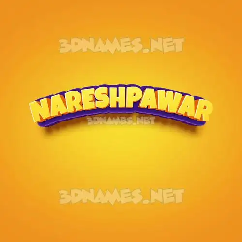 nareshpawar in Orange Toon style - 3D name wallpaper nareshpawar in Orange Toon style - 3D name wallpaper