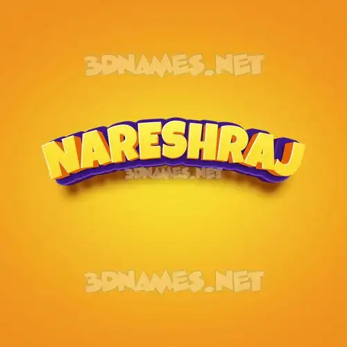 nareshraj in Orange Toon style - 3D name wallpaper nareshraj in Orange Toon style - 3D name wallpaper