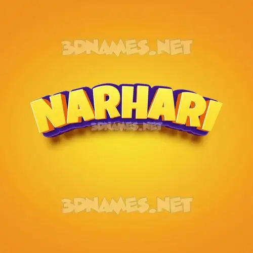 narhari in Orange Toon style - 3D name wallpaper narhari in Orange Toon style - 3D name wallpaper
