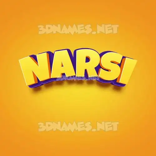 narsi in Orange Toon style - 3D name wallpaper narsi in Orange Toon style - 3D name wallpaper