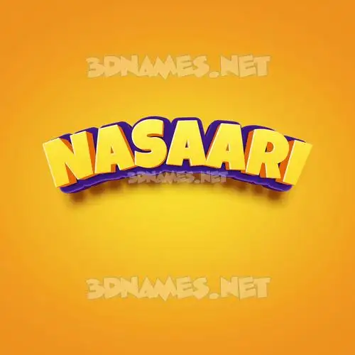 nasaari in Orange Toon style - 3D name wallpaper nasaari in Orange Toon style - 3D name wallpaper