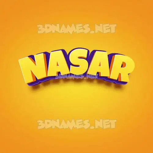 nasar in Orange Toon style - 3D name wallpaper nasar in Orange Toon style - 3D name wallpaper