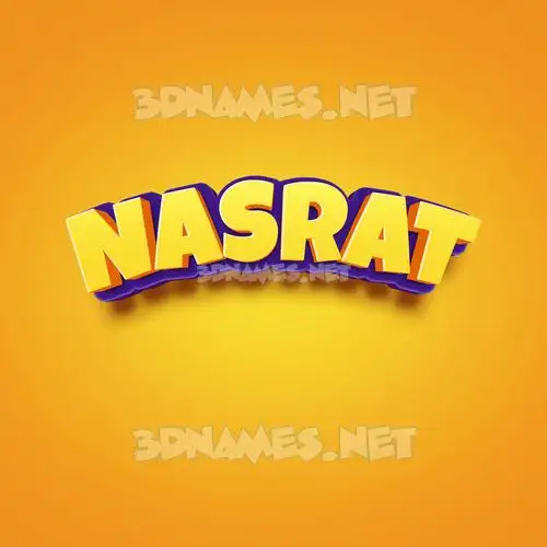 nasrat in Orange Toon style - 3D name wallpaper nasrat in Orange Toon style - 3D name wallpaper
