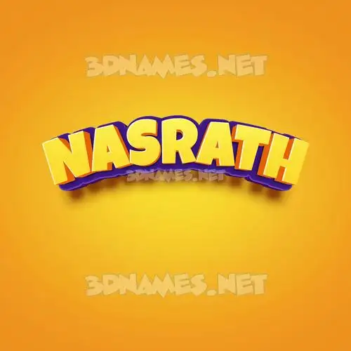 nasrath in Orange Toon style - 3D name wallpaper nasrath in Orange Toon style - 3D name wallpaper