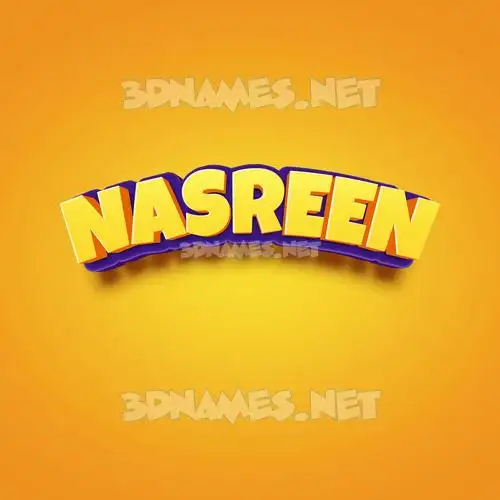nasreen in Orange Toon style - 3D name wallpaper nasreen in Orange Toon style - 3D name wallpaper