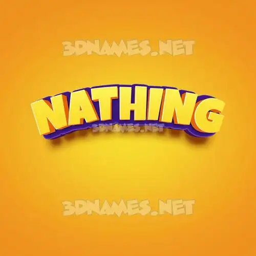 nathing in Orange Toon style - 3D name wallpaper nathing in Orange Toon style - 3D name wallpaper