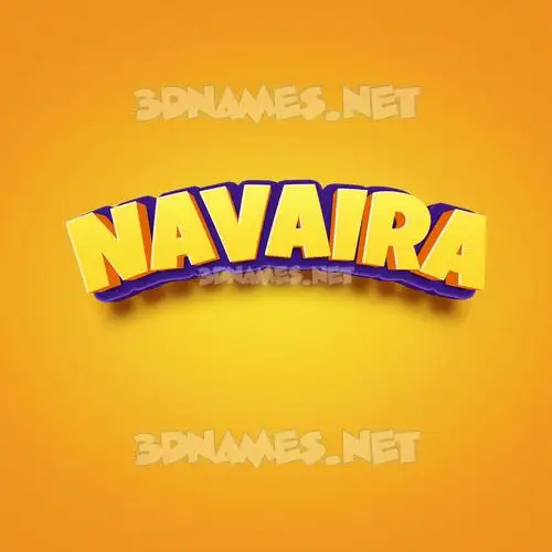 navaira in Orange Toon style - 3D name wallpaper navaira in Orange Toon style - 3D name wallpaper