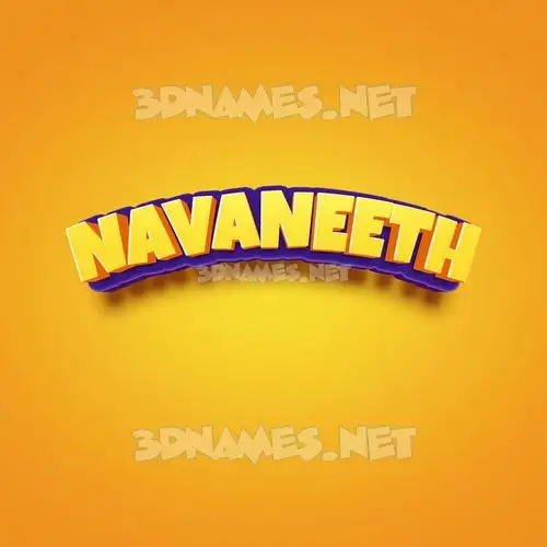 navaneeth in Orange Toon style - 3D name wallpaper navaneeth in Orange Toon style - 3D name wallpaper