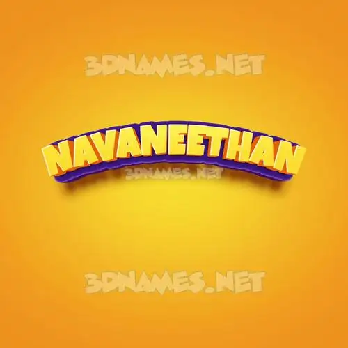 navaneethan in Orange Toon style - 3D name wallpaper navaneethan in Orange Toon style - 3D name wallpaper