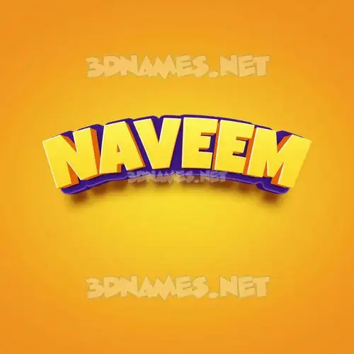 naveem in Orange Toon style - 3D name wallpaper naveem in Orange Toon style - 3D name wallpaper