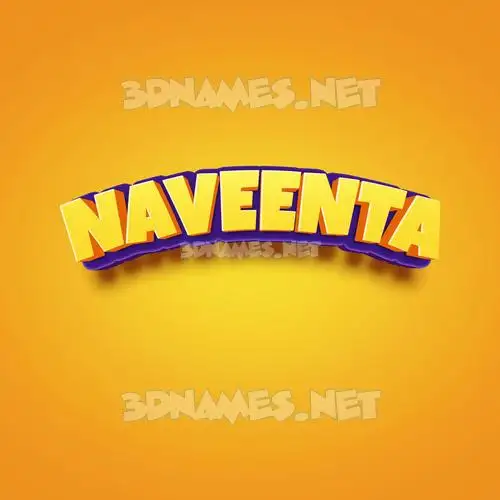naveenta in Orange Toon style - 3D name wallpaper naveenta in Orange Toon style - 3D name wallpaper