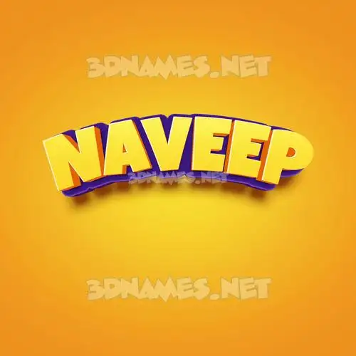 naveep in Orange Toon style - 3D name wallpaper naveep in Orange Toon style - 3D name wallpaper